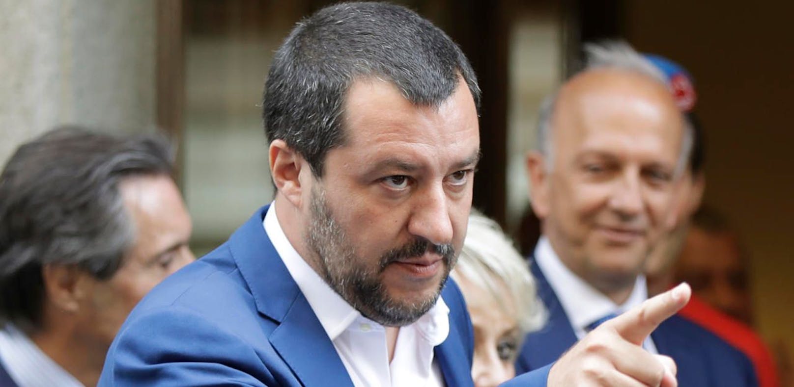 Italiens Innenminister und Chef der Lega Nord, Matteo Salvini.