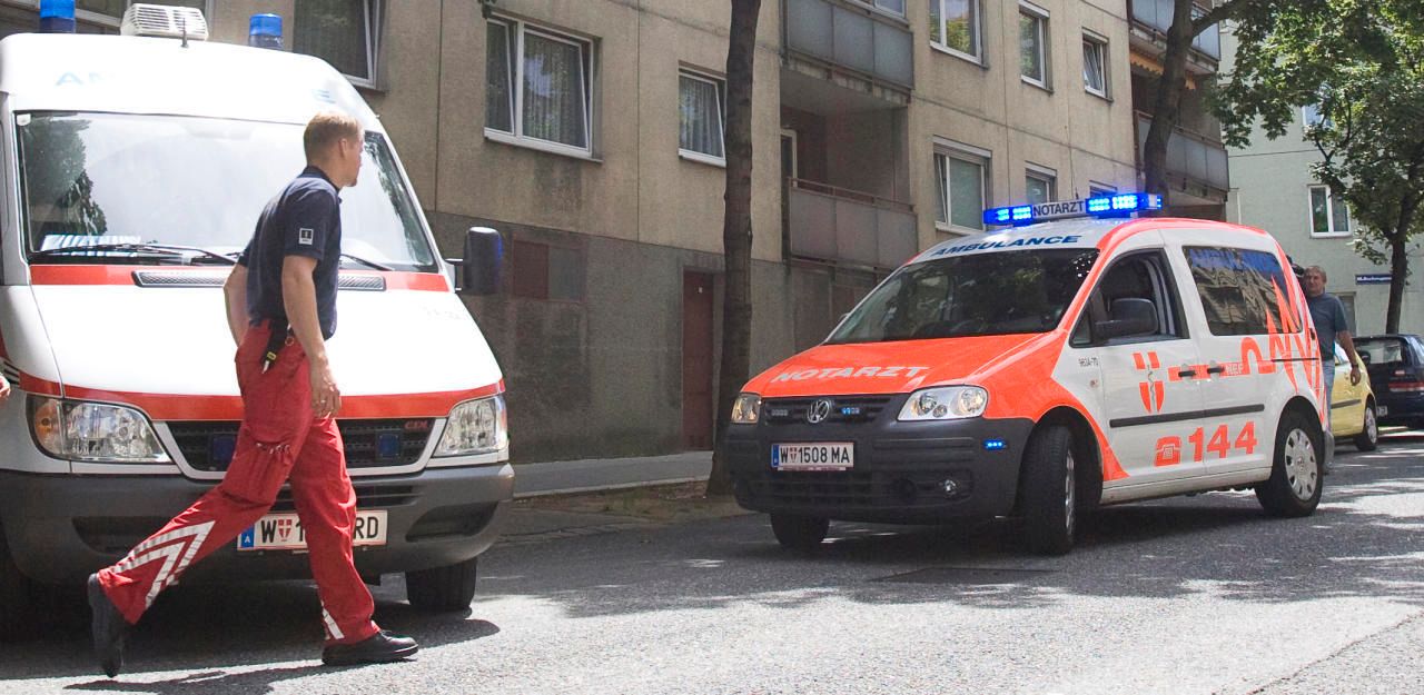 Die Berufsrettung kümmerte sich um die Frau.