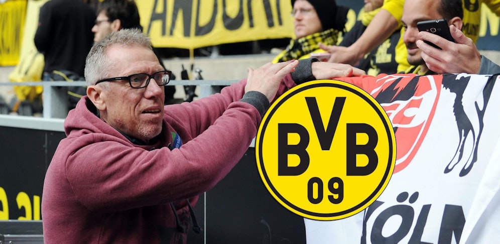 Peter Stöger soll auf dem Wunschzettel des BVB stehen.