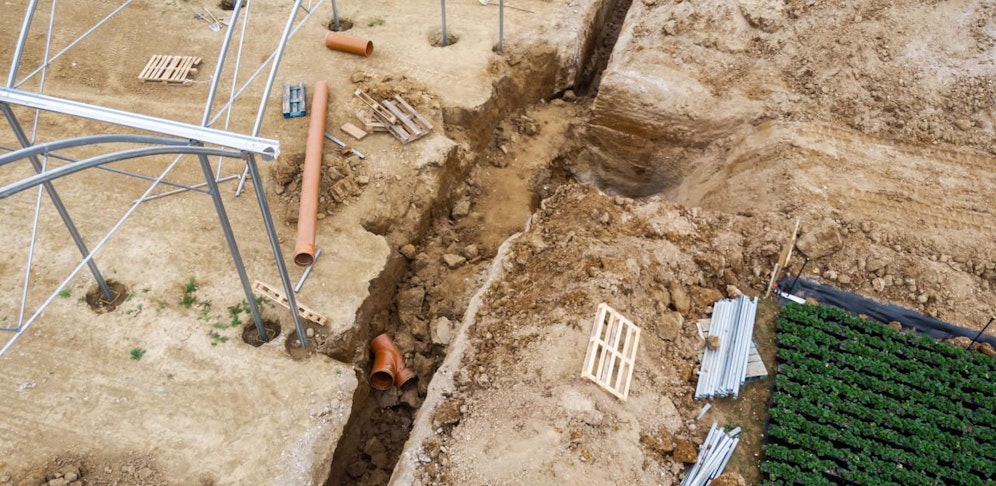 Zwei Arbeiter waren am 1. Juni in einer Grube in Haag von Erdmassen verschüttet worden und starben. 