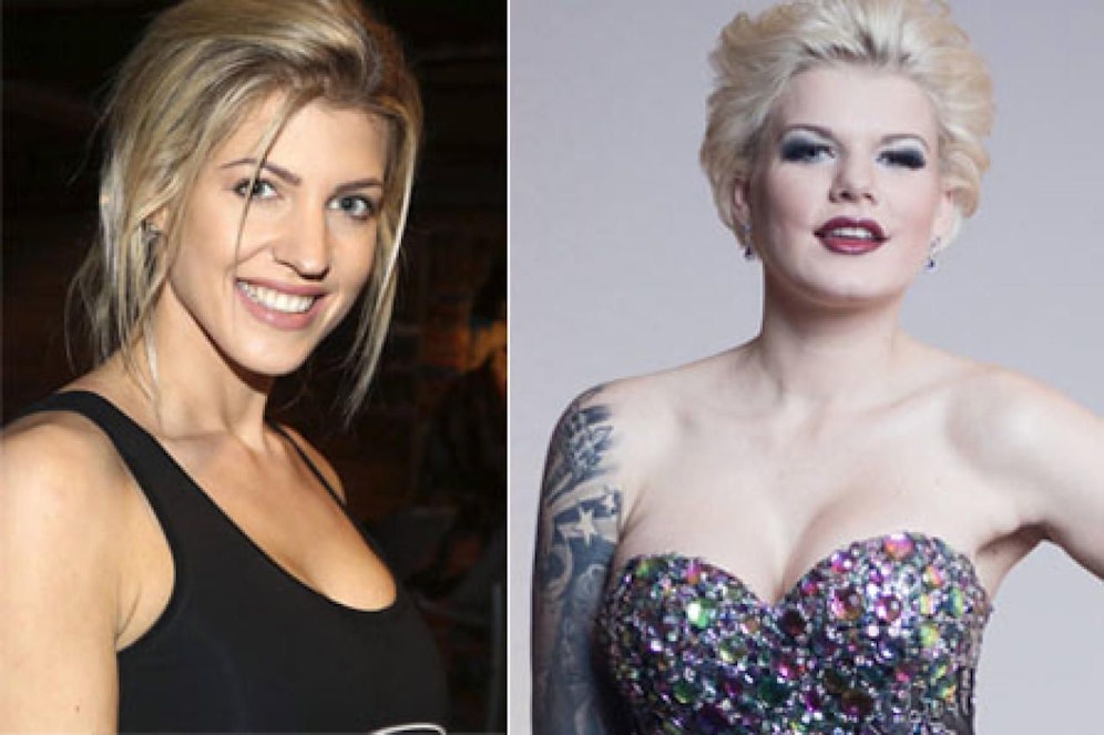 Sarah Novak und Melanie Müller