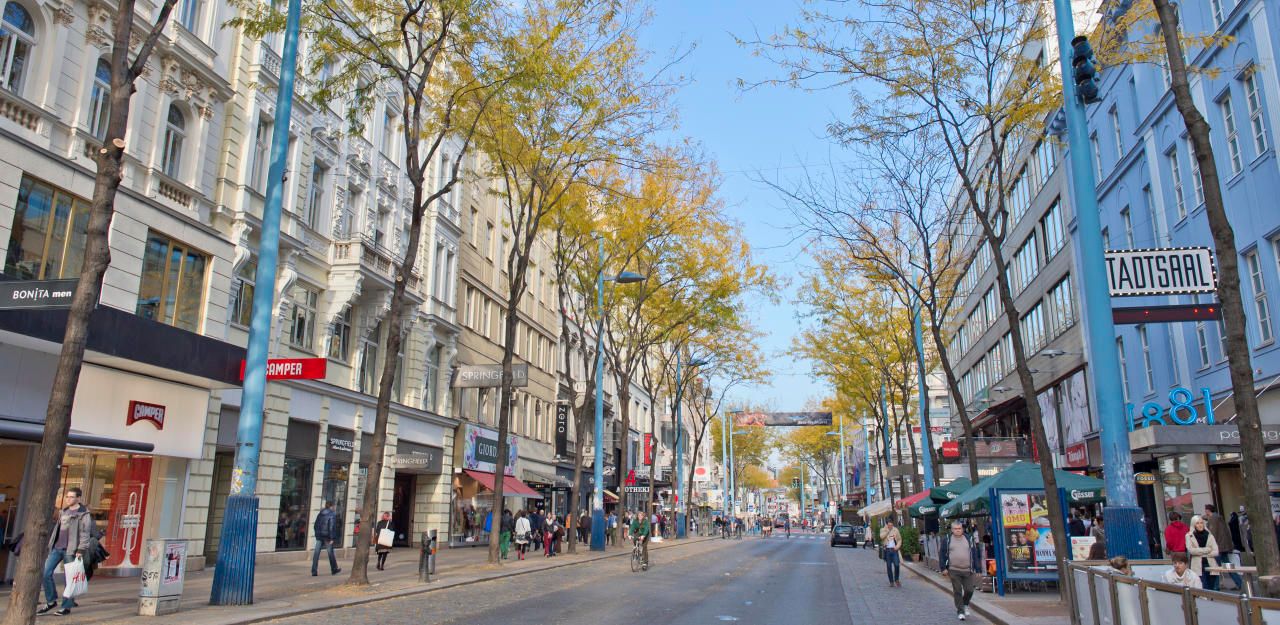 Der Wiener Handel legt real um 1,6 Prozent zu.