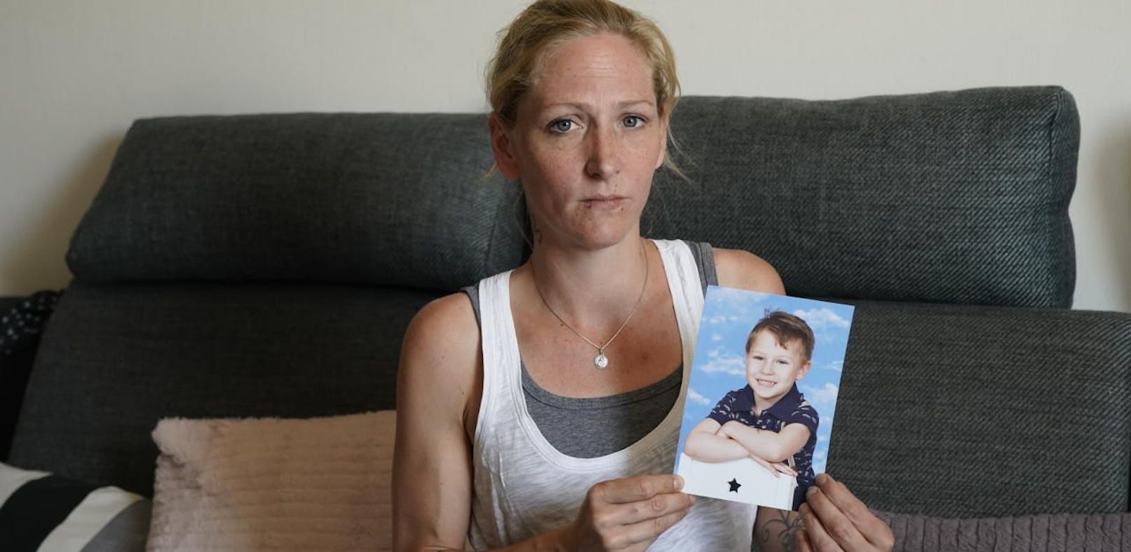 Sonja L. (36) will ihren Sohn Moritz (5) zurück.                               