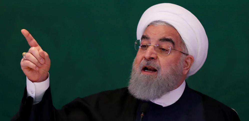 Drohte mit "weiteren Schritten" weg von den Vereinbarungen des Abkommens von 2015: Hassan Rohani. 