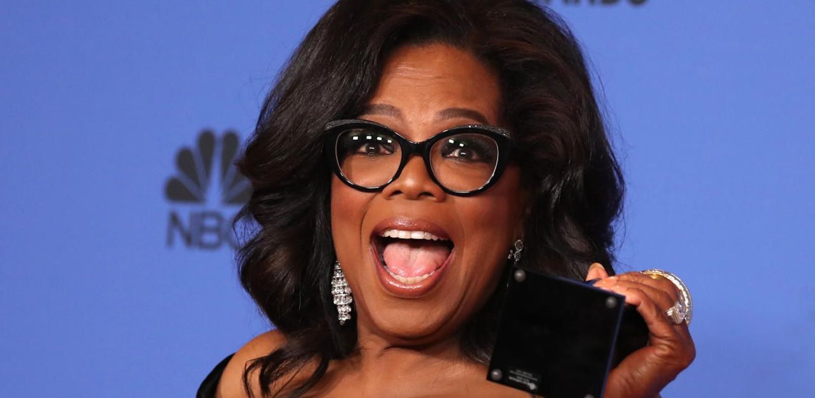 Oprah Winfrey, eine der teuersten TV-Talkerinnen weltweit. 
