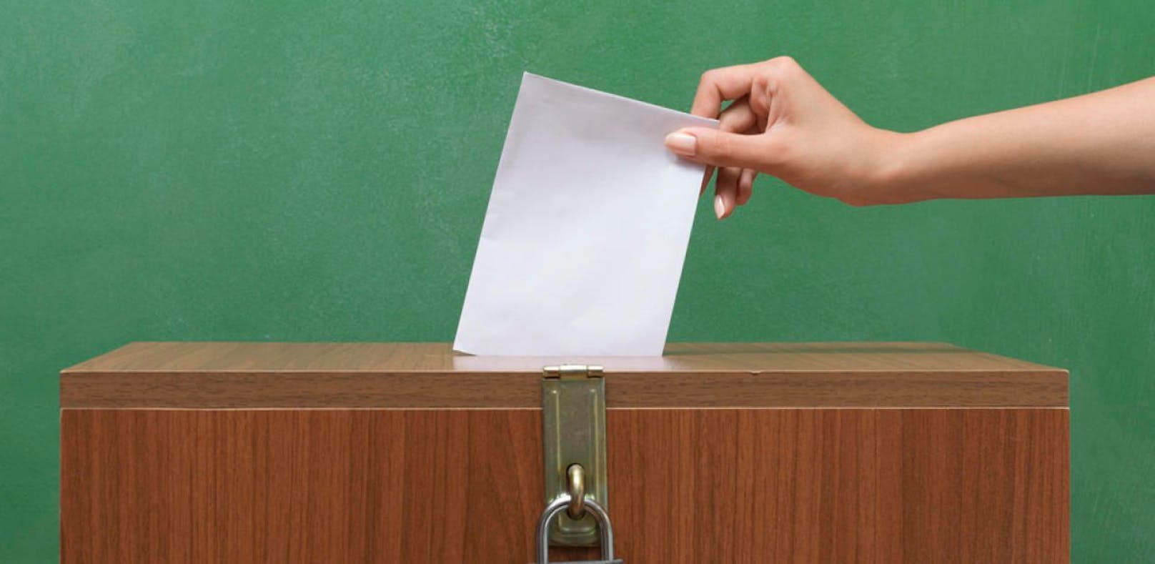 Symbolbild einer Wahlurne.