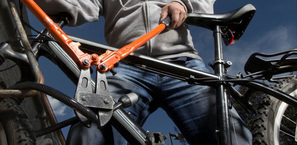 Symbolfoto eines Fahrraddiebstahls.