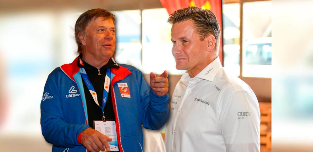 ÖSV-Boss Schröcksnadel, Schweizer Ski-Chef Lehmann