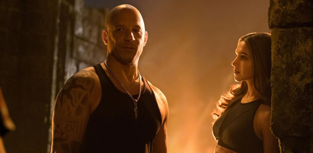 Vin Diesel und Deepika Padukone in "xXx: Die Rückkehr des Xander Cage". 