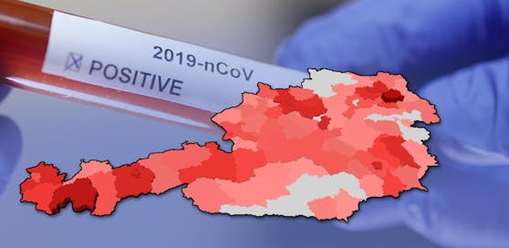 Die Zahl der Infizierten stieg in Österreich wieder an.