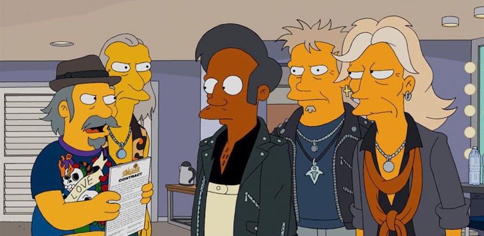 Apu mit der Band Sungazer
