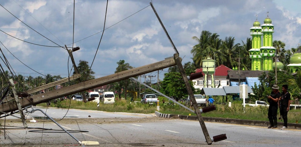Anschlagserie in Thailand