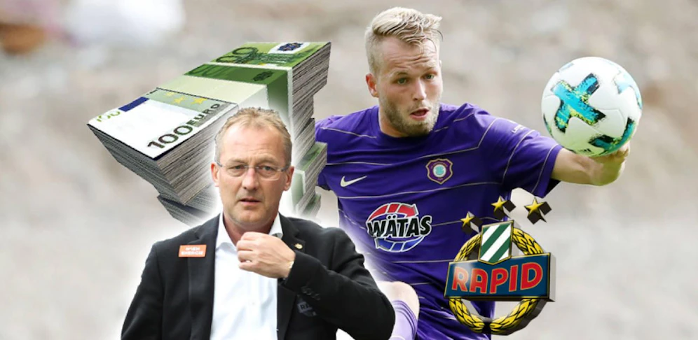 Holt Rapids Sportdirektor Fredy Bickel den Aue-Angreifer Pascal Köpke als neuen Stürmer?