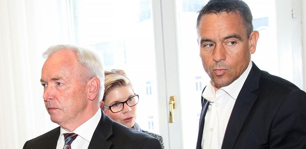 Kärntens Altlandeshauptmann Gerhard Dörfler (li.) und der freiheitliche Ex-Politiker Uwe Scheuch.