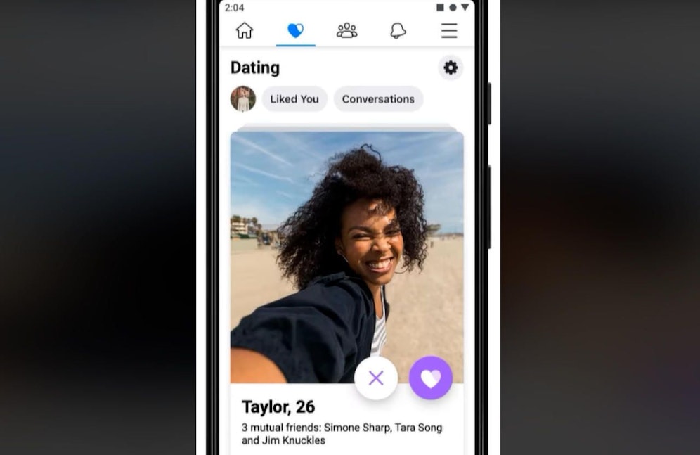 So soll der Dating-Tab auf der Facebook-App ausschauen und Tinder Konkurrenz machen.