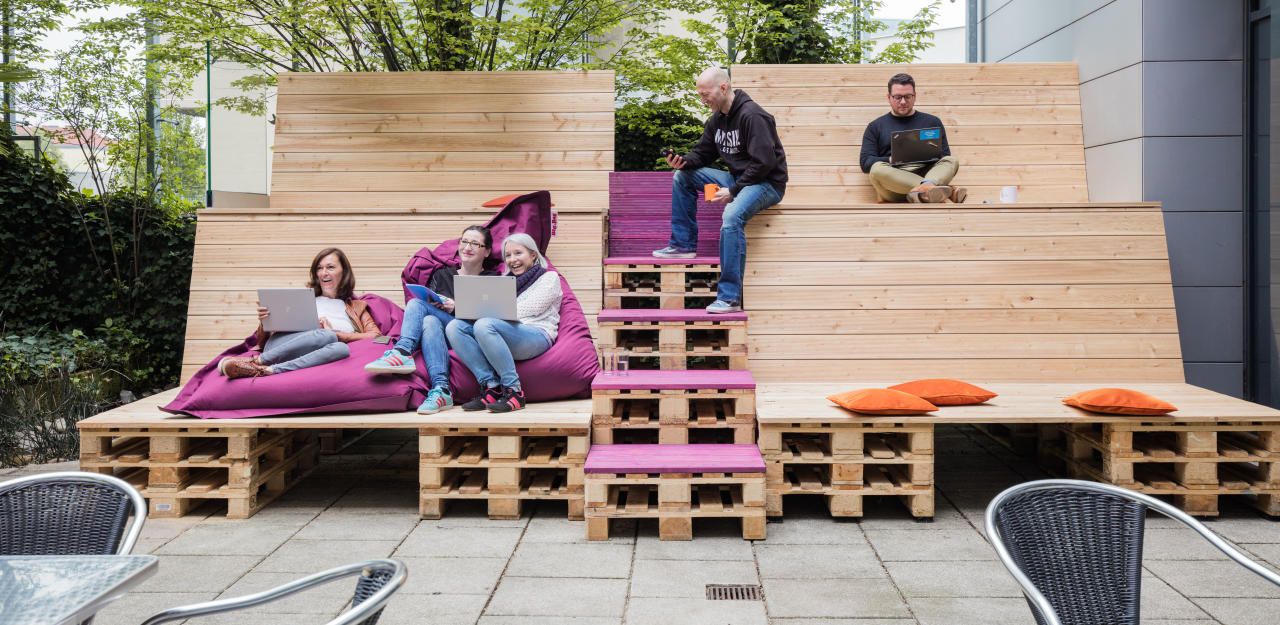 Heute.at - Rundgang im neuen Büro von Microsoft Österreich