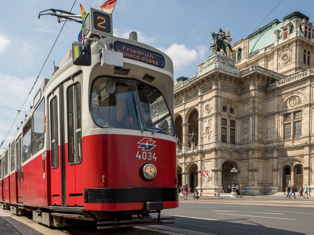 In der Kategorie "Öffentlicher Verkehr" liegt Wien an der Spitze.