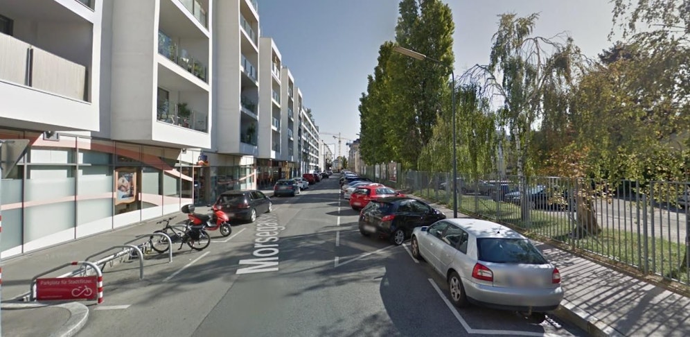 Zu einer Messerattacke kam es in der Morsegasse.