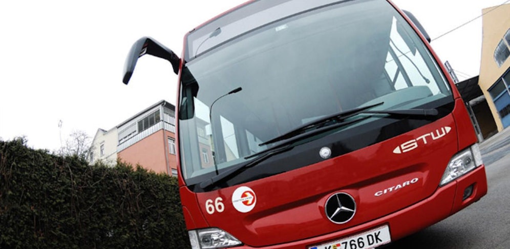 Der Busverkehr in Klagenfurt wurde vorübergehend eingestellt.