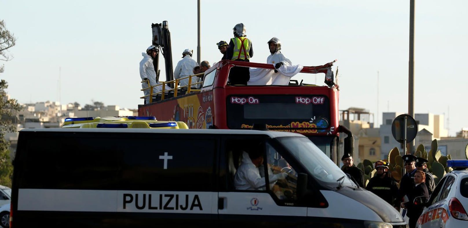Drei Tiroler an Bord des Todes-Busses von Malta