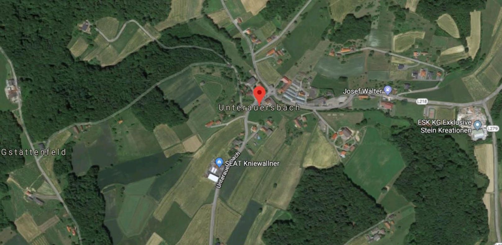 Der Vandalenakt ereignete sich im steirischen Unterauersbach