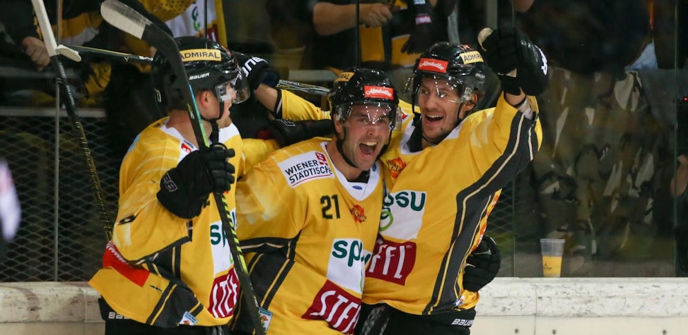 Die Vienna Capitals schossen Innsbruck aus der Halle