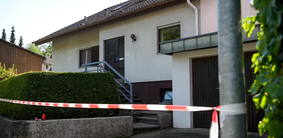 In diesem Haus hat sich das Drama abgespielt.