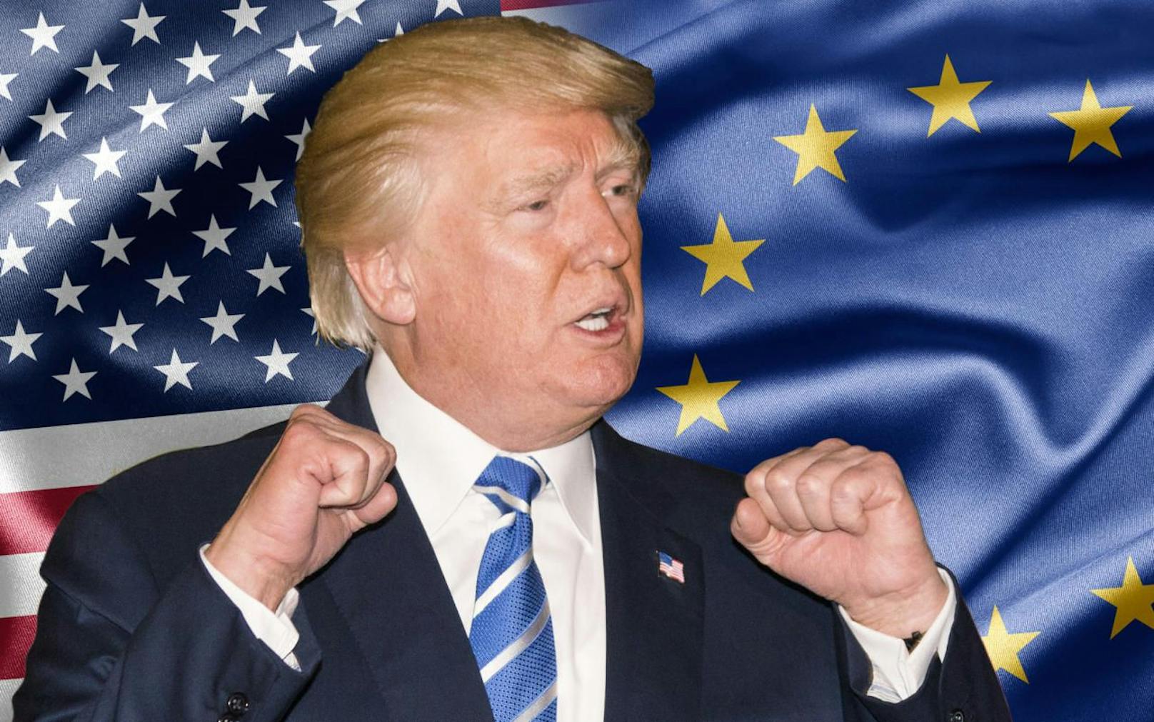 US-Präsident Trump: Europa gibt sich gesprächs- aber auch kampfbereit.