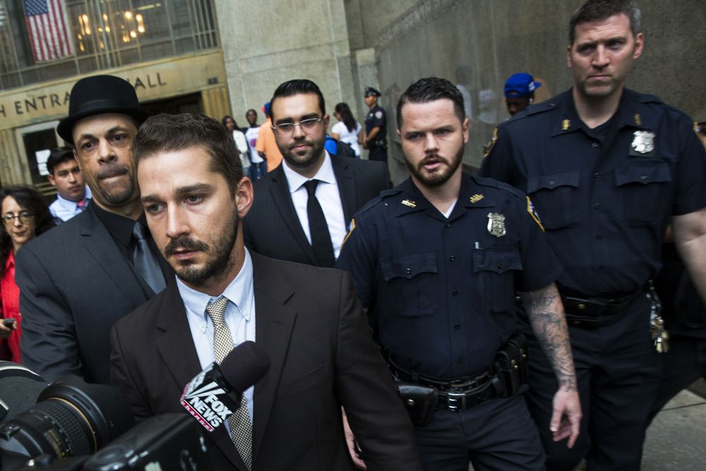 Shia Labeouf wurde festgenommen.