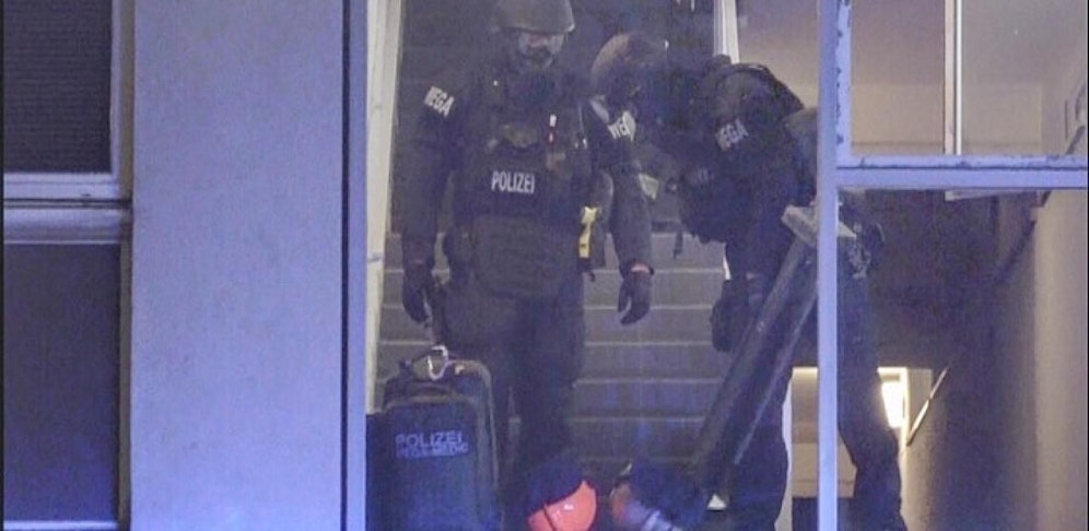 Nächtlicher WEGA-Einsatz in Wien-Favoriten.