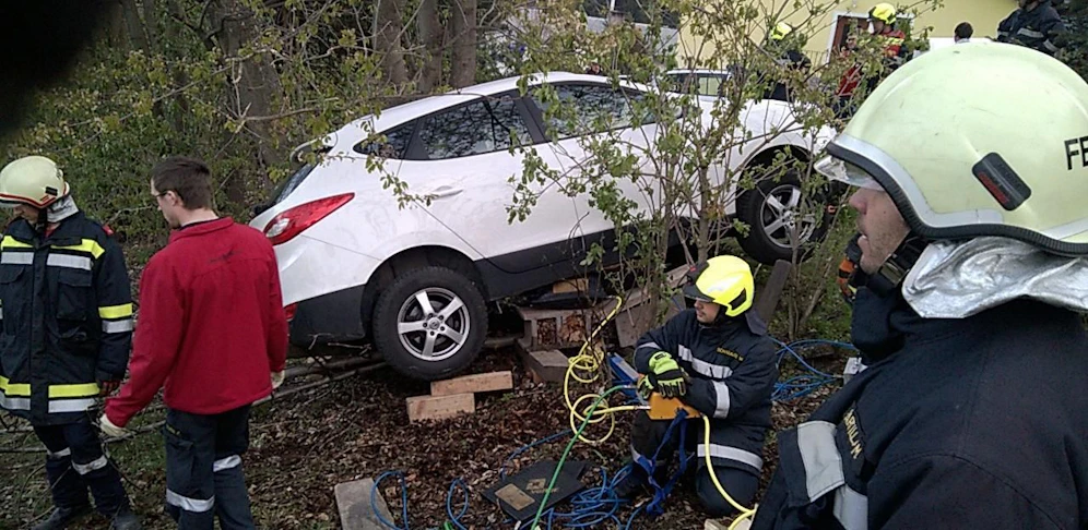 Mann starb nach Unfall. 