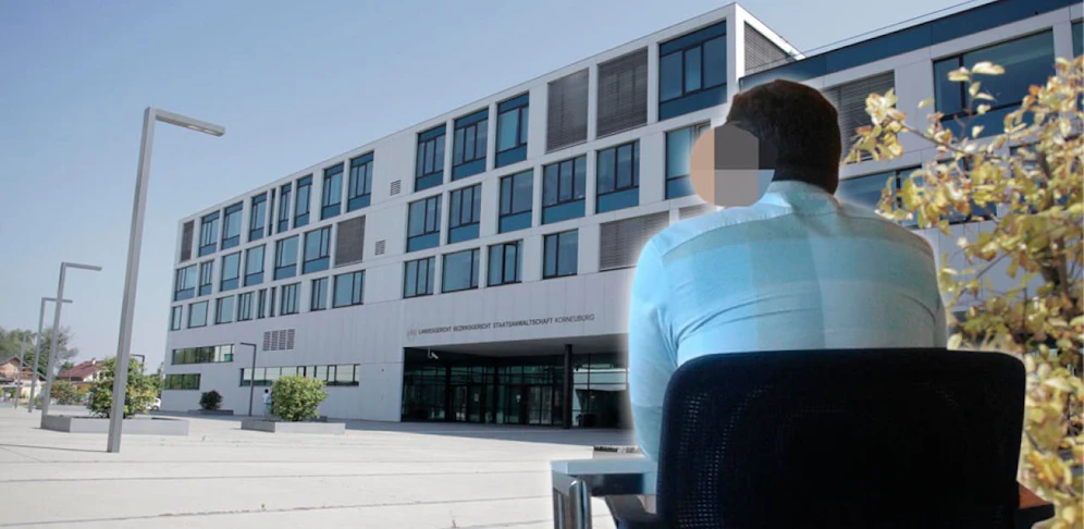 Der angeklagte Ex-EKZ-Mann musste in Korneuburg vor Gericht.