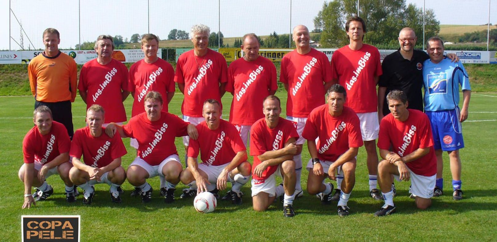 Zuletzt sorgte das Copa-Pele-Team mit dieser Formation für Furore.