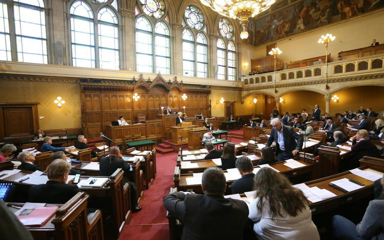 In einer Sondersitzung setzte sich am Mittwoch der Wiener Gemeinderat mit türkisch-nationalistischen und radikal-islamistischen Vereinen auseinander.