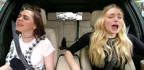 Carpool Karaoke mit Maisie Williams und Sophie Turner aus &quot;Game of Thrones&quot;