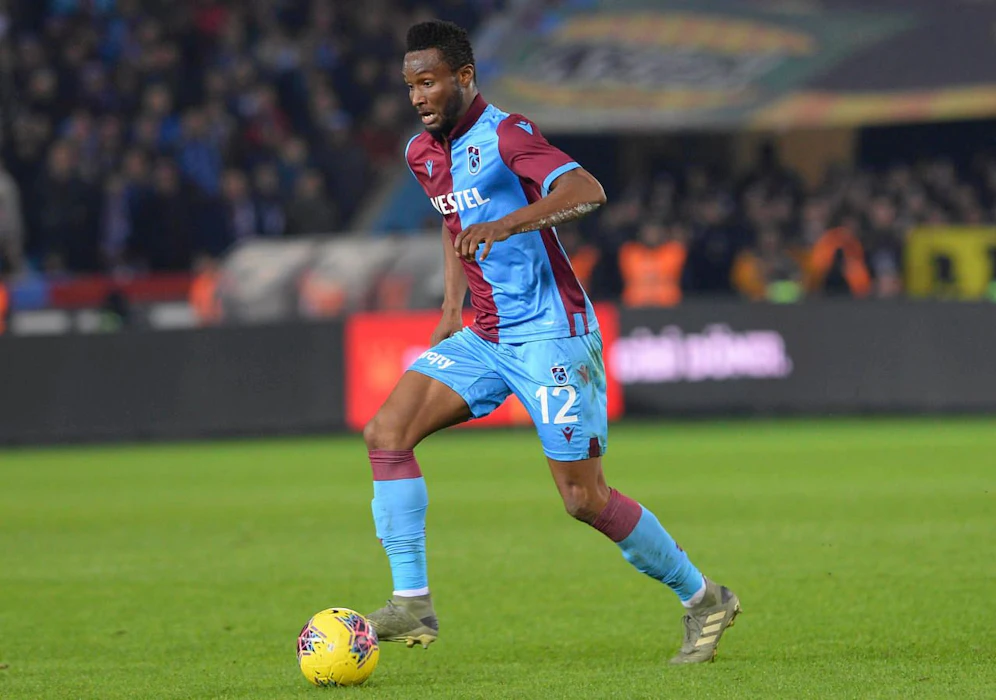 John Obi Mikel spielt nicht mehr für Trabzonspor. 