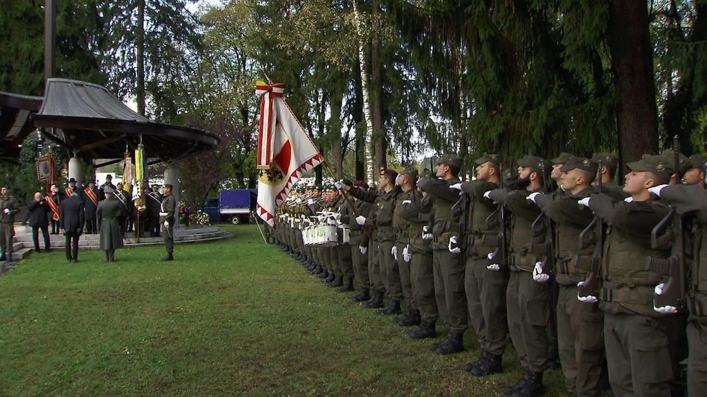 Allerseelenfeier des Bundesheers in Klagenfurt.