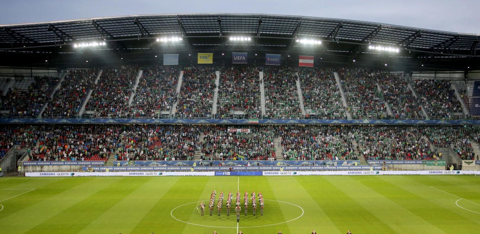 Das Wörthersee Stadion beim Cupfinale 2017.