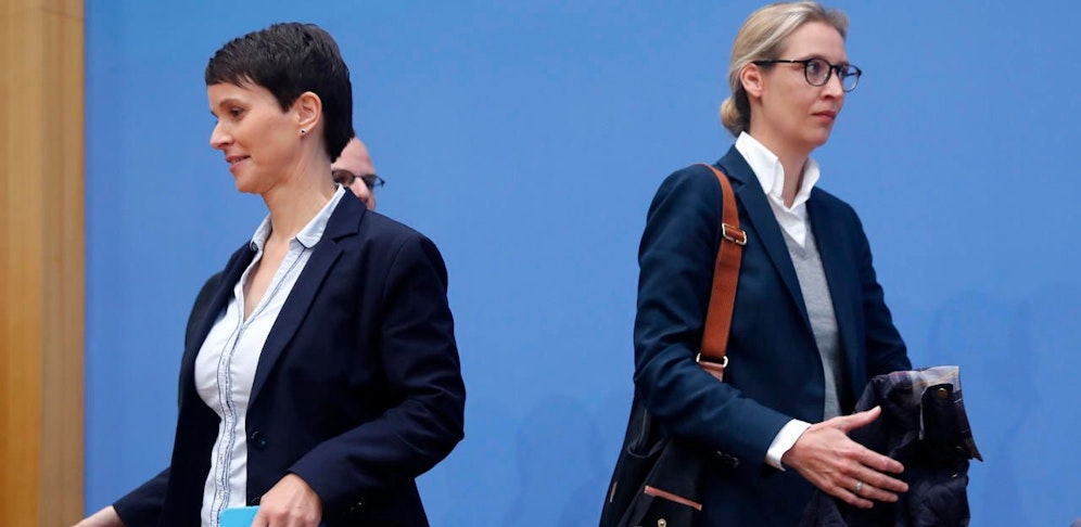 Frauke Petry und Alice Weidel.