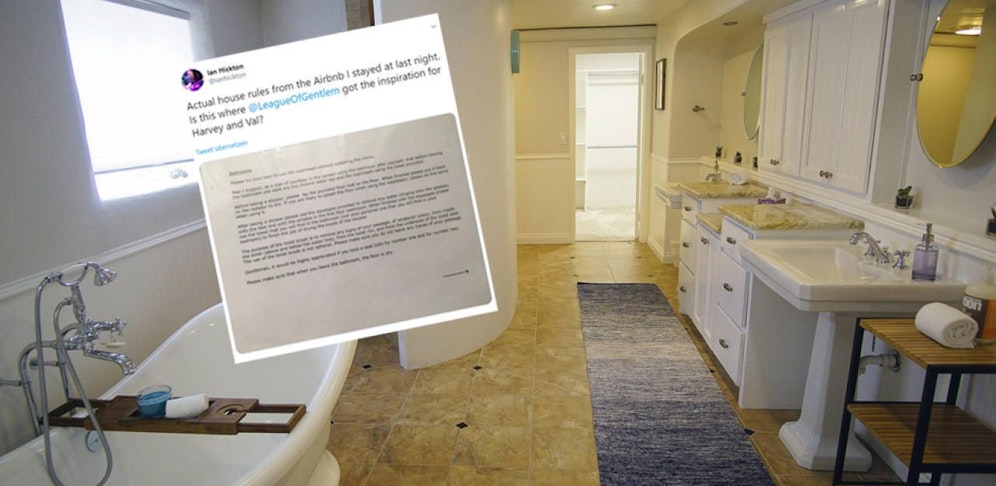 Mit diesen Regeln hatte der Airbnb-Mieter nicht gerechnet. 