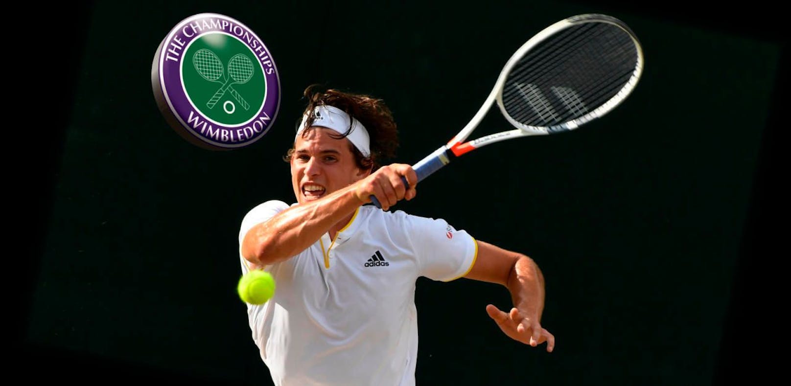Für Dominic Thiem war im Achtelfinale von Wimbledon Endstation. 