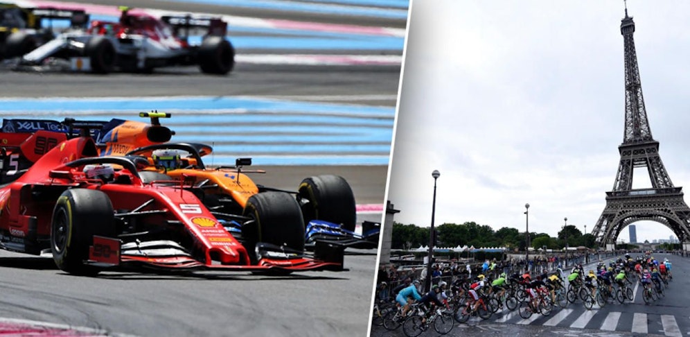 Der F1-Grand-Prix und die Tour de France werden ausfallen