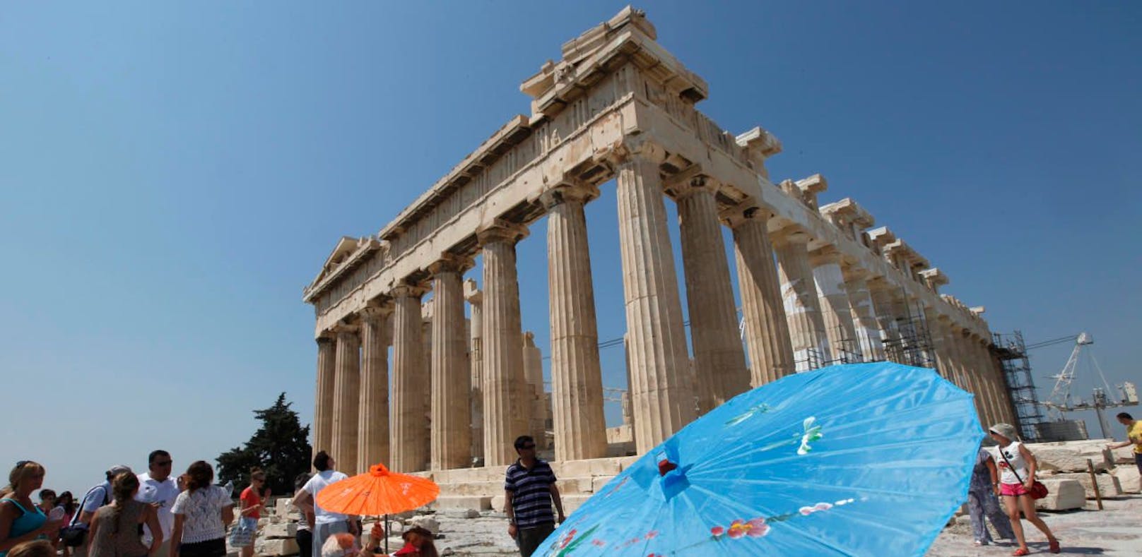 <strong>Platz 6: Athen in Griechenland!&nbsp;</strong>Noch günstiger werden die Reisenebenkosten bei einem Aufenthalt in Athen – in der Summe sind es 121 Euro. Leider ist der Flug nicht mit einberechnet.