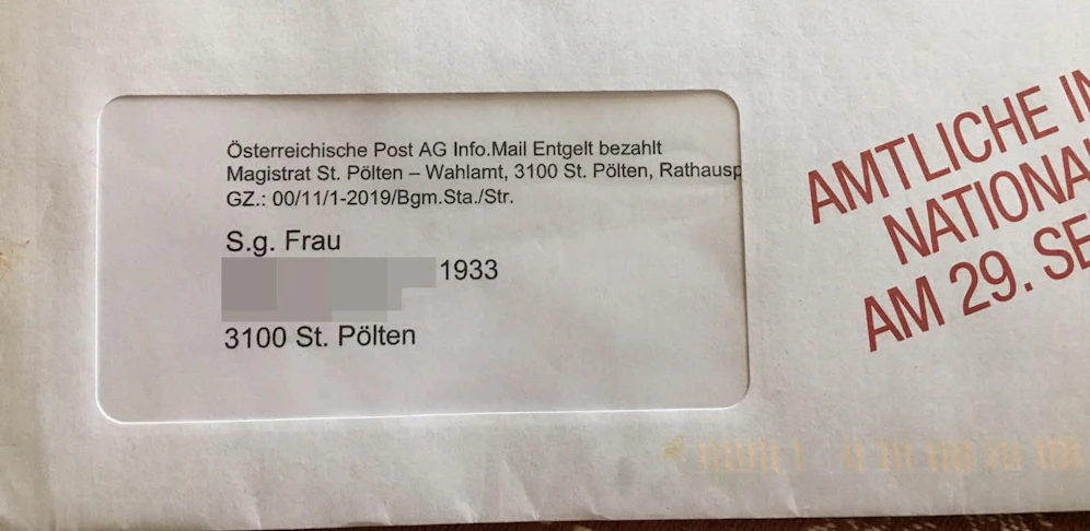 86-Jährige verärgert über Geburtsdatum