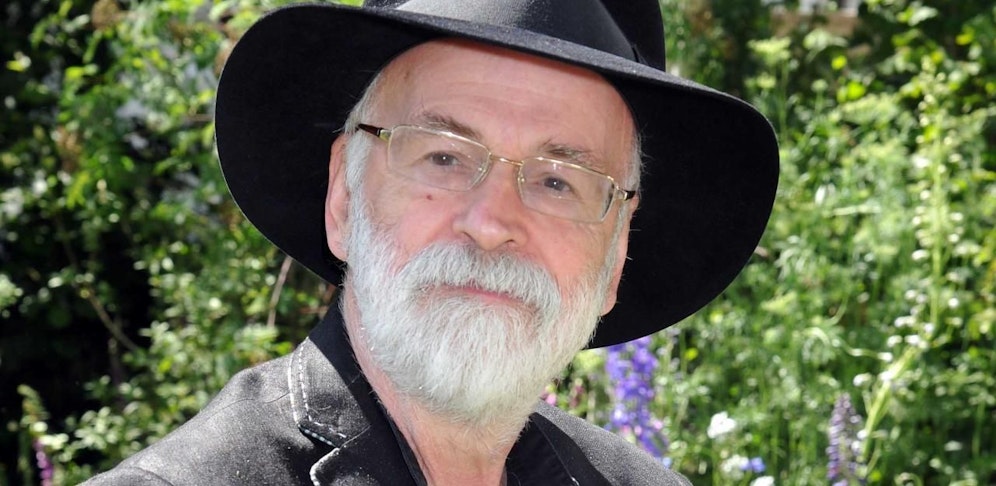 Terry Pratchett bei der RHS Chelsea Flower Show am 23. Mai 2011