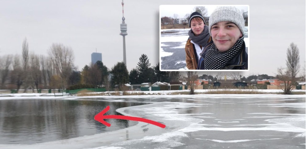 Christian Bitschnau (26) mit Menno (22)