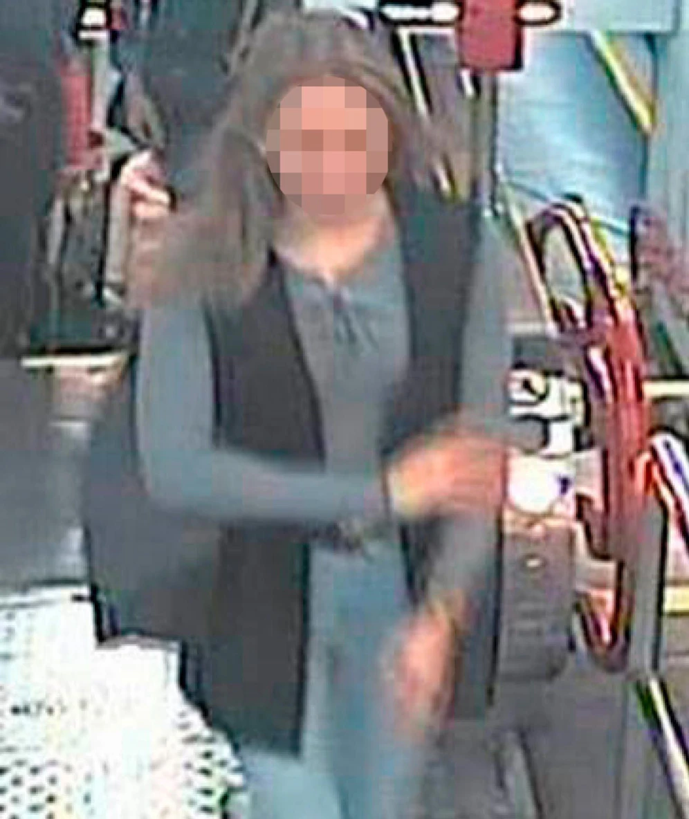 Dieses Foto der 18-jährigen slowakischen Staatsangehörigen führte zum Fahndungserfolg.