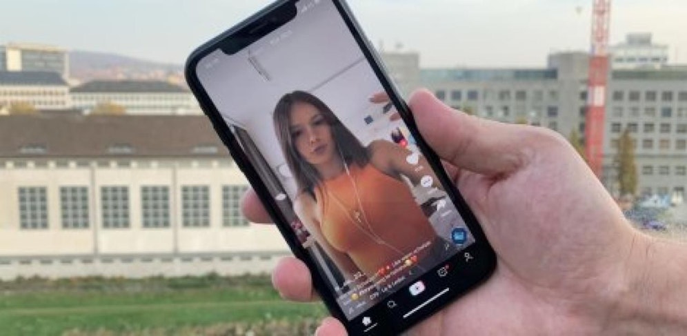 Die App Tiktok gibt es nur für Smartphones.