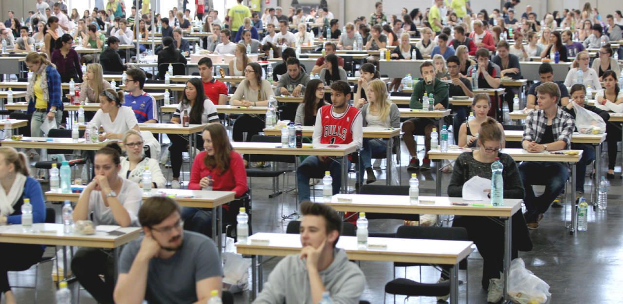 Aufnahmetests an der MedUni Wien.