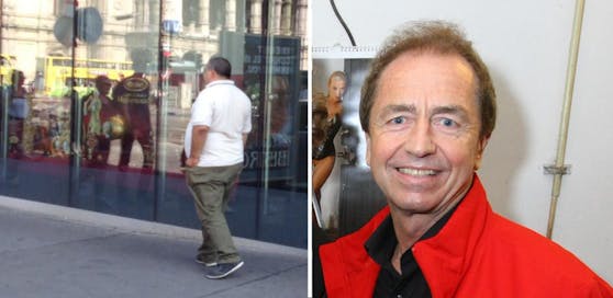 "Mr. Ferrari" Heribert Kaspar hat Angst. Links der Verdächtige: Dick, Wühltisch-Look.